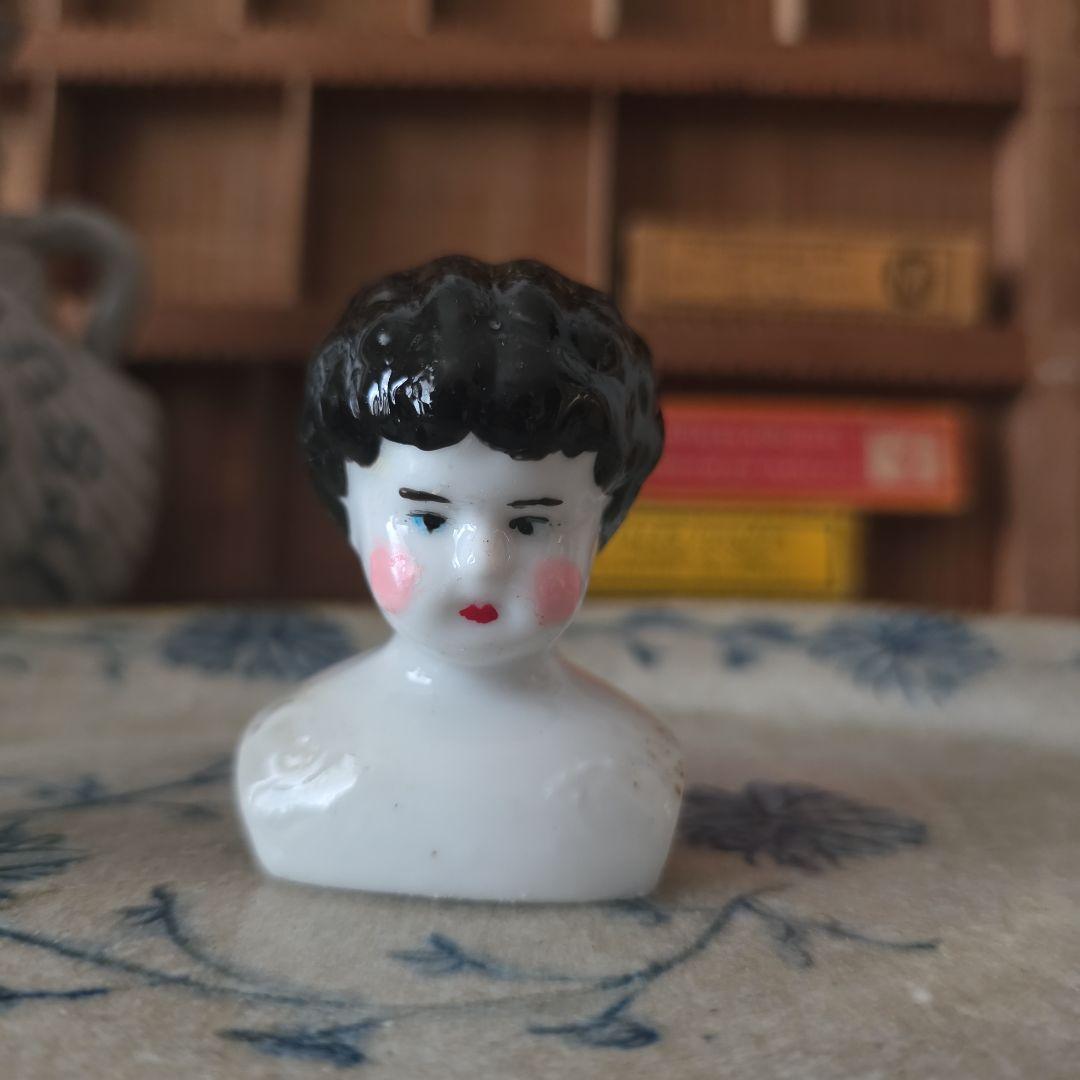 Antique チャイナヘッドドール　　2点