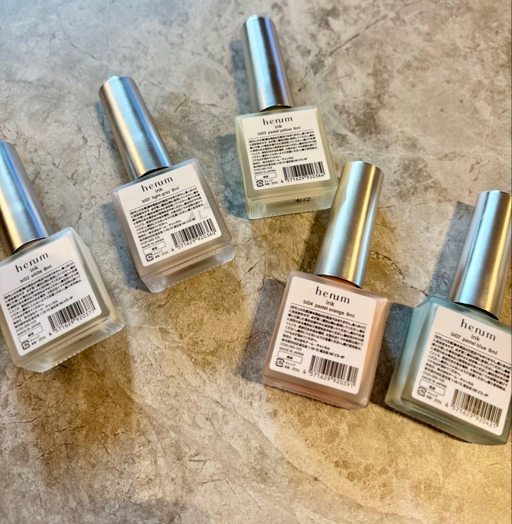 henum インク　5本セット