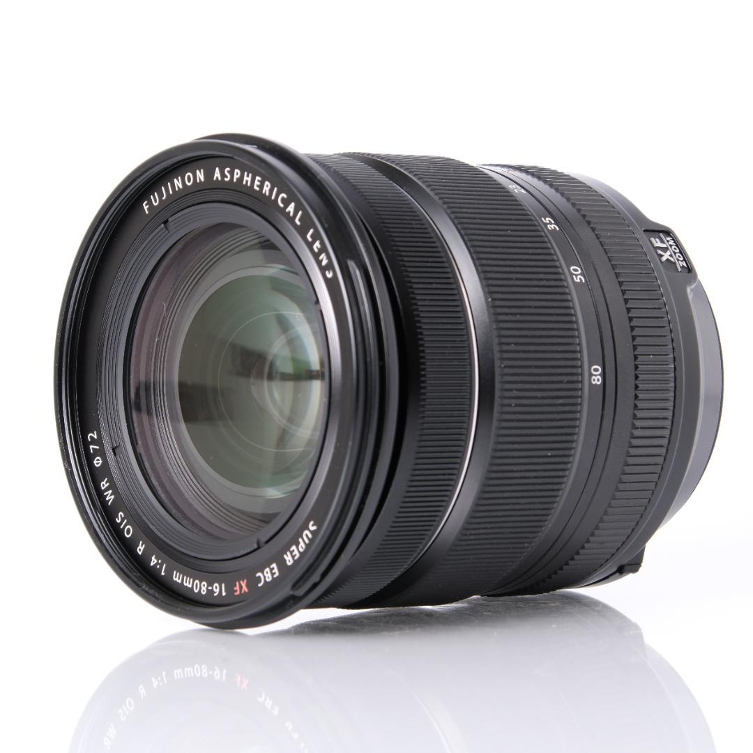 美品 FUJIFILM XF16-80mm F4 R OIS WR 箱、付属品付