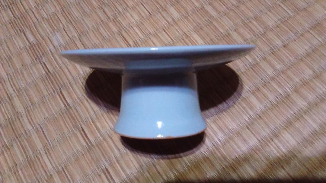 白磁　台皿（径9.7cm）　祭器・平佐・伊万里・李朝分院