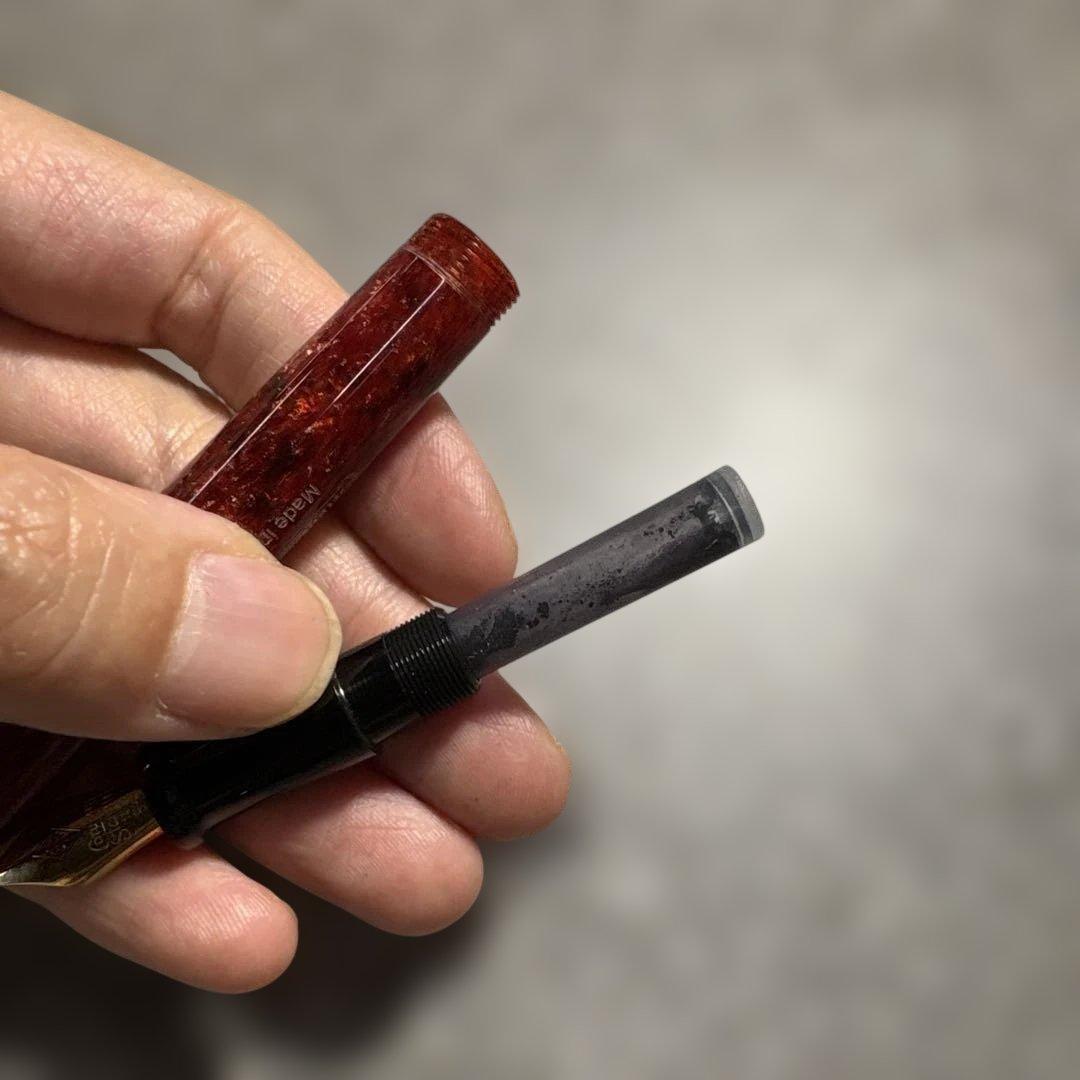 H*i様 592 希少コンウェイスチュワート万年筆50本限定？イギリス製18CT