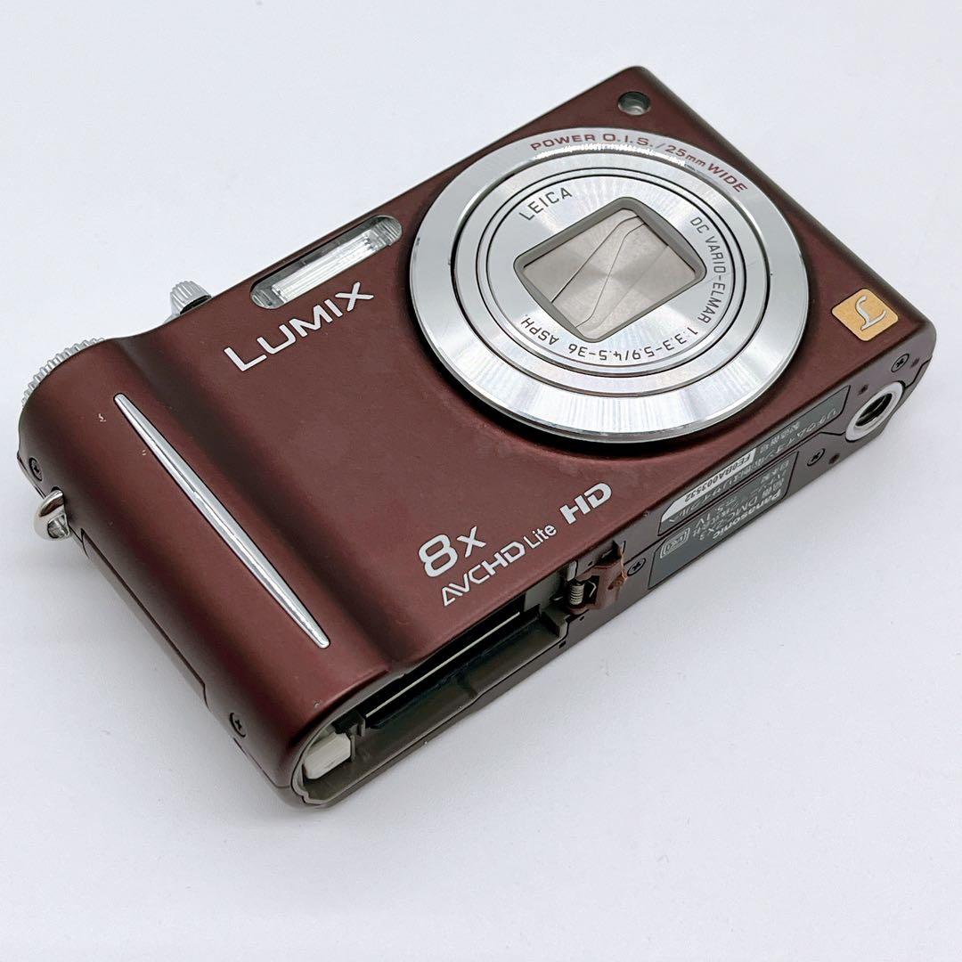 Panasonic LUMIX DMC-ZX3 ブラウン コンデジ オールド
