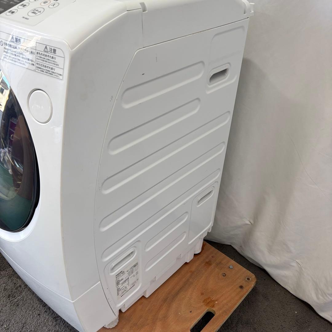 29N　東芝　ドラム式洗濯機　9キロ　乾燥　左開き　設置無料　綺麗　安い‼️