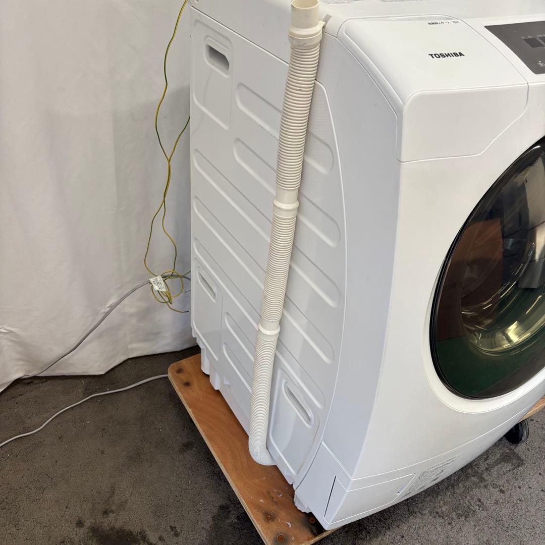 29N　東芝　ドラム式洗濯機　9キロ　乾燥　左開き　設置無料　綺麗　安い‼️