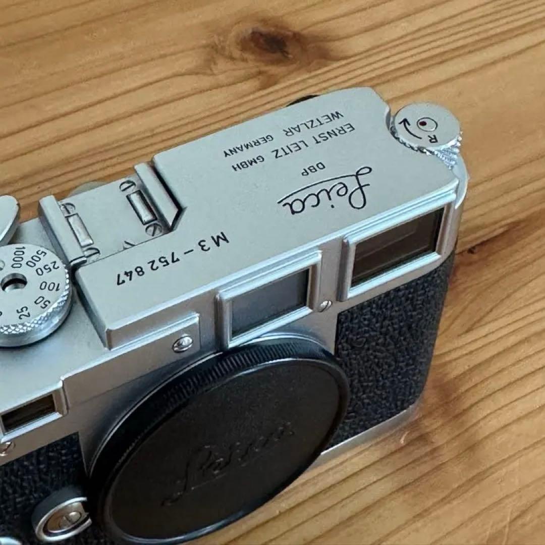 【極美品OH済】Leica M3 初期DS 75万番台 (1955年製) 保証付