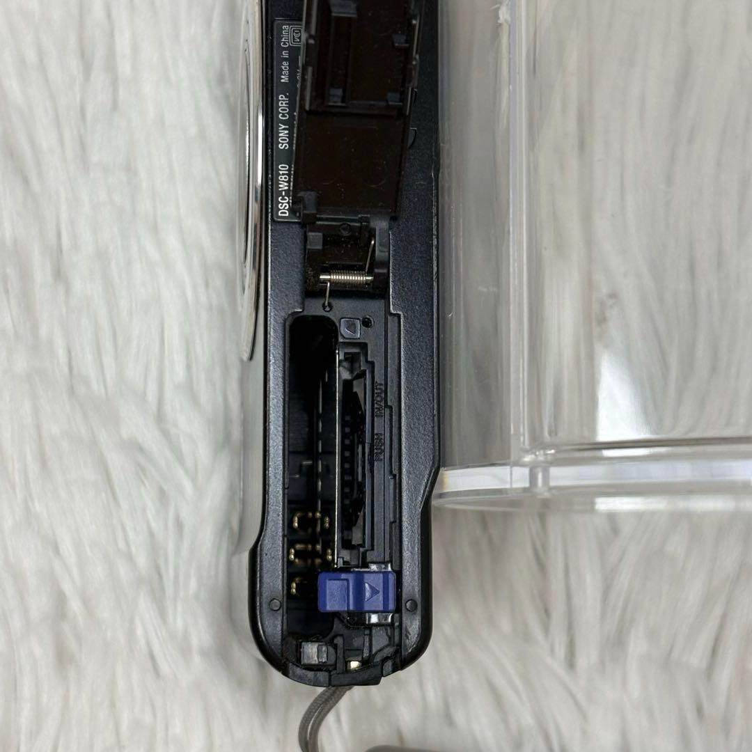SONY カメラ　DSC-W810 ブラック　コンデジ　動作品
