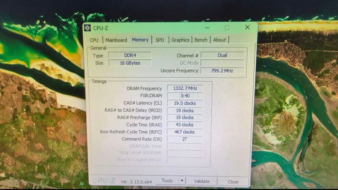 DDR4 8GBx2枚 16GB pc4-2666 動作確認済み