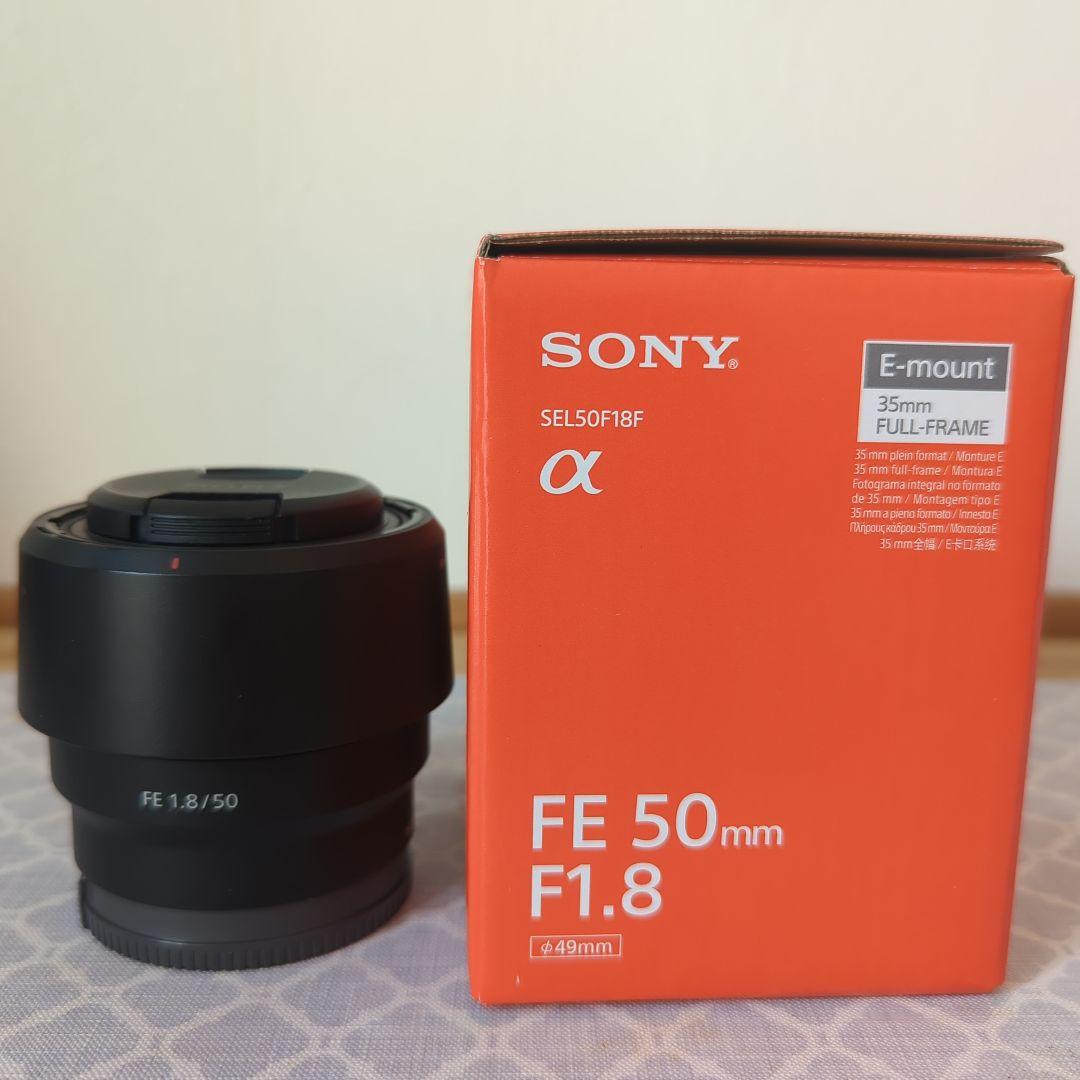【美品】Sony FE 50mm F1.8 単焦点 フルサイズ対応 Eマウント