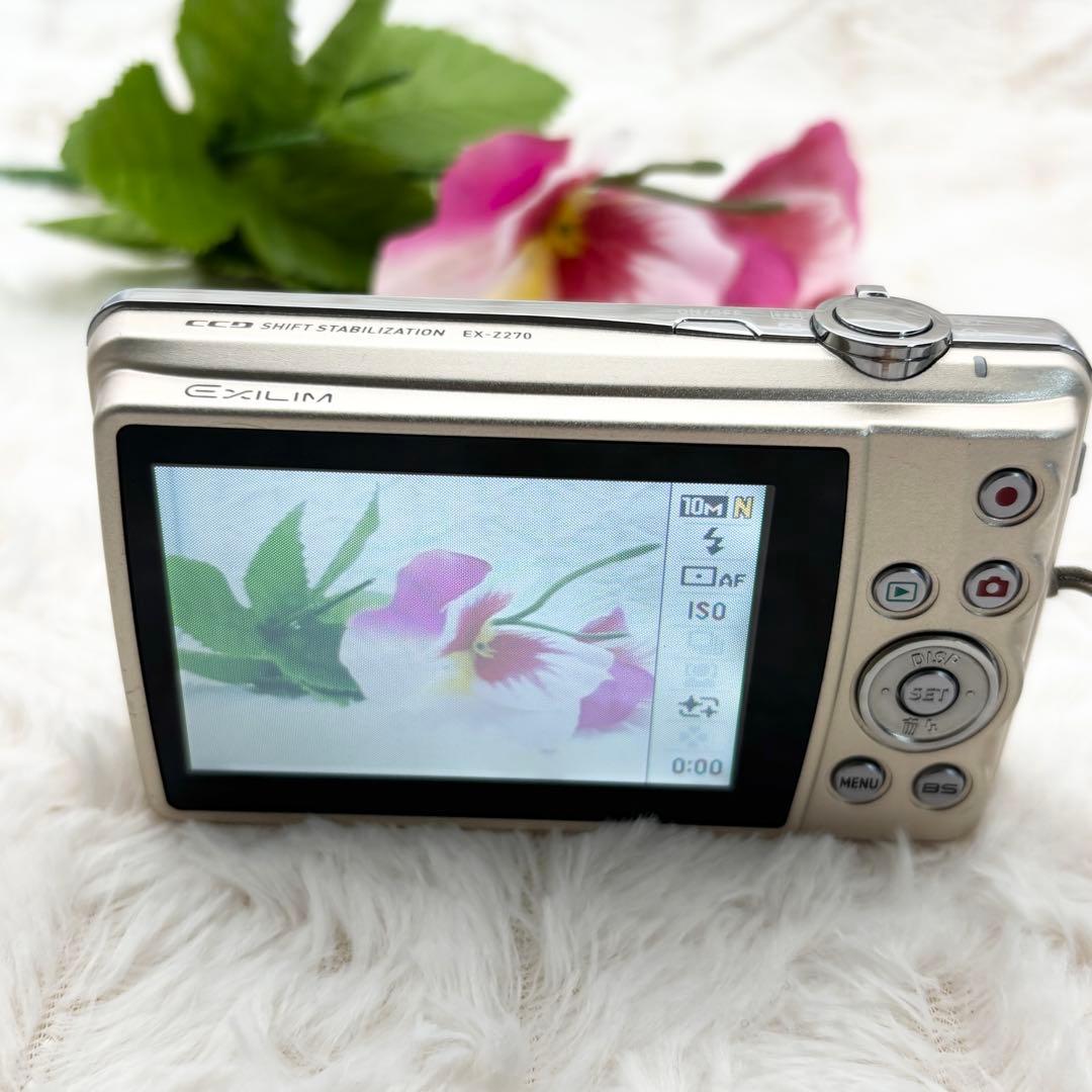 美品・動作良好✨ CASIO EXILIM EX-Z270 ゴールド
