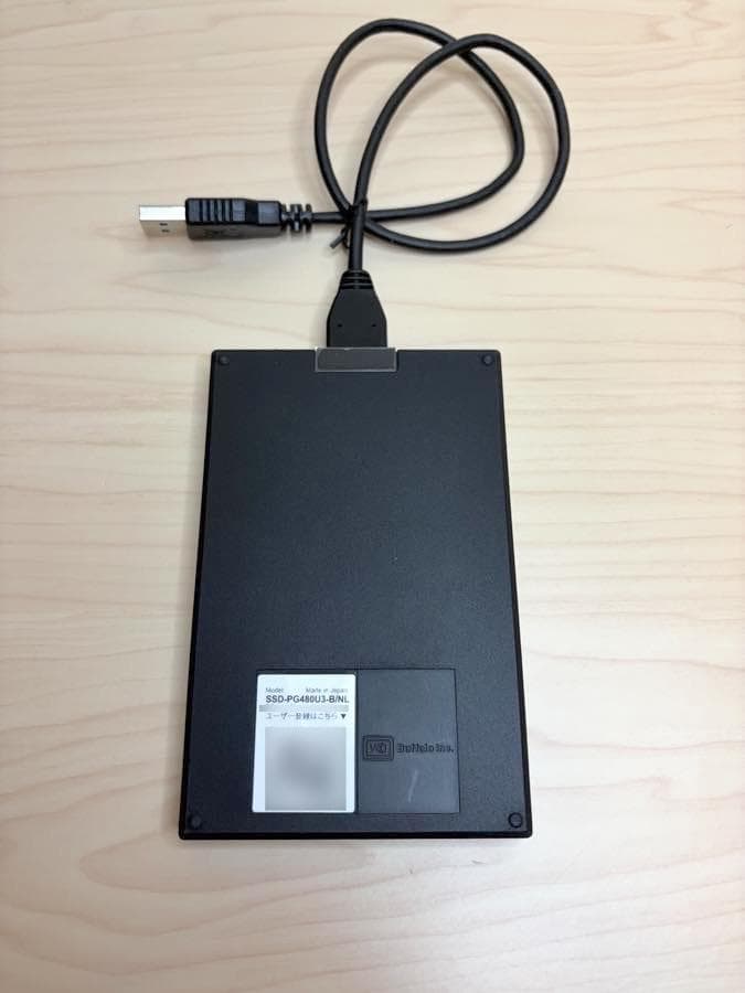 BUFFALO バッファロー SSD-PG480U3-B/NL 480GB