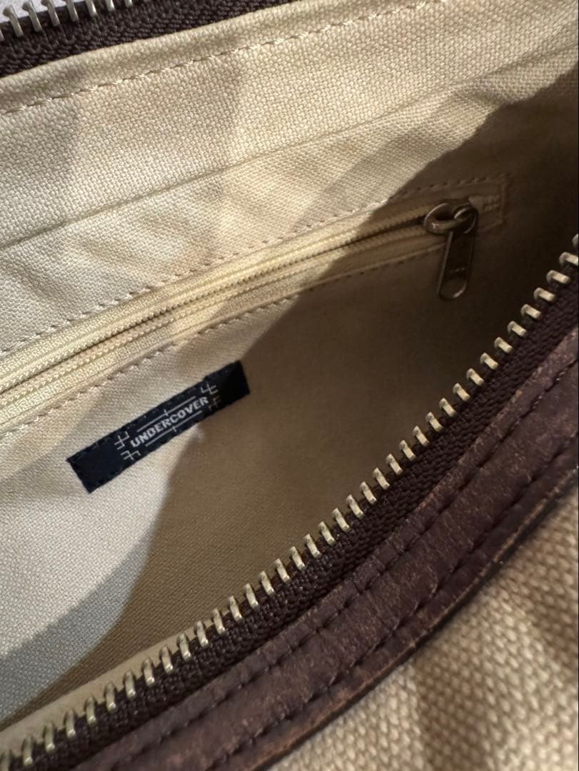 超希少 undercover D.A.V.F.期 ラビットファー宝飾バッグ
