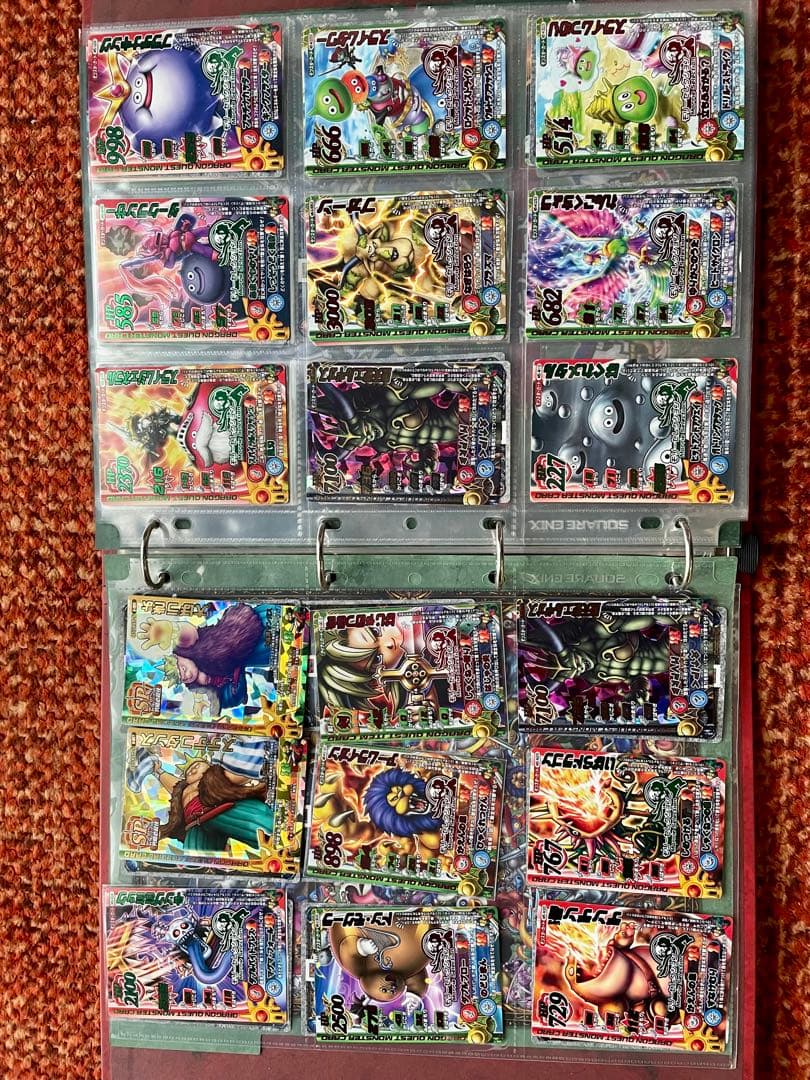 ドラゴンクエストモンスターバトルロードII カード　200枚　カードバインダー