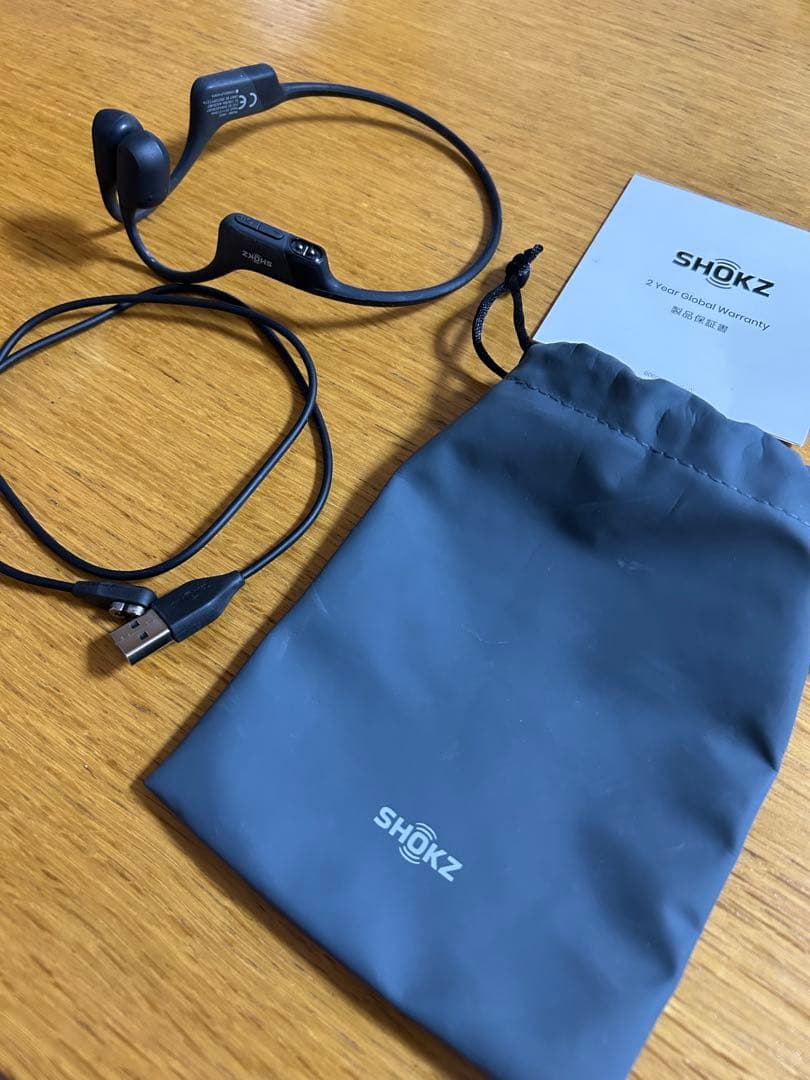 SHOKZ 骨伝導イヤホン 本体