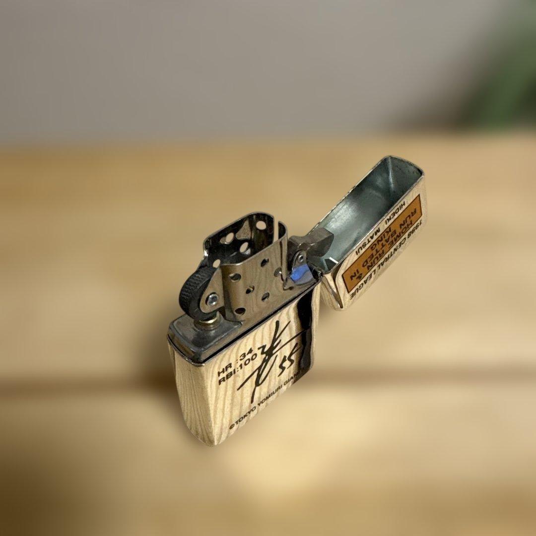 ZIPPO 1998年セントラルリーグ 松井秀喜 限定ライター