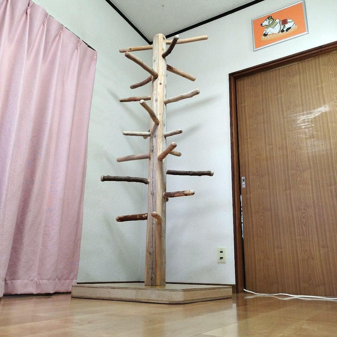 【大型鳥さん用】179.5cm眺め抜群♬ドッシリ重いバードスタンド