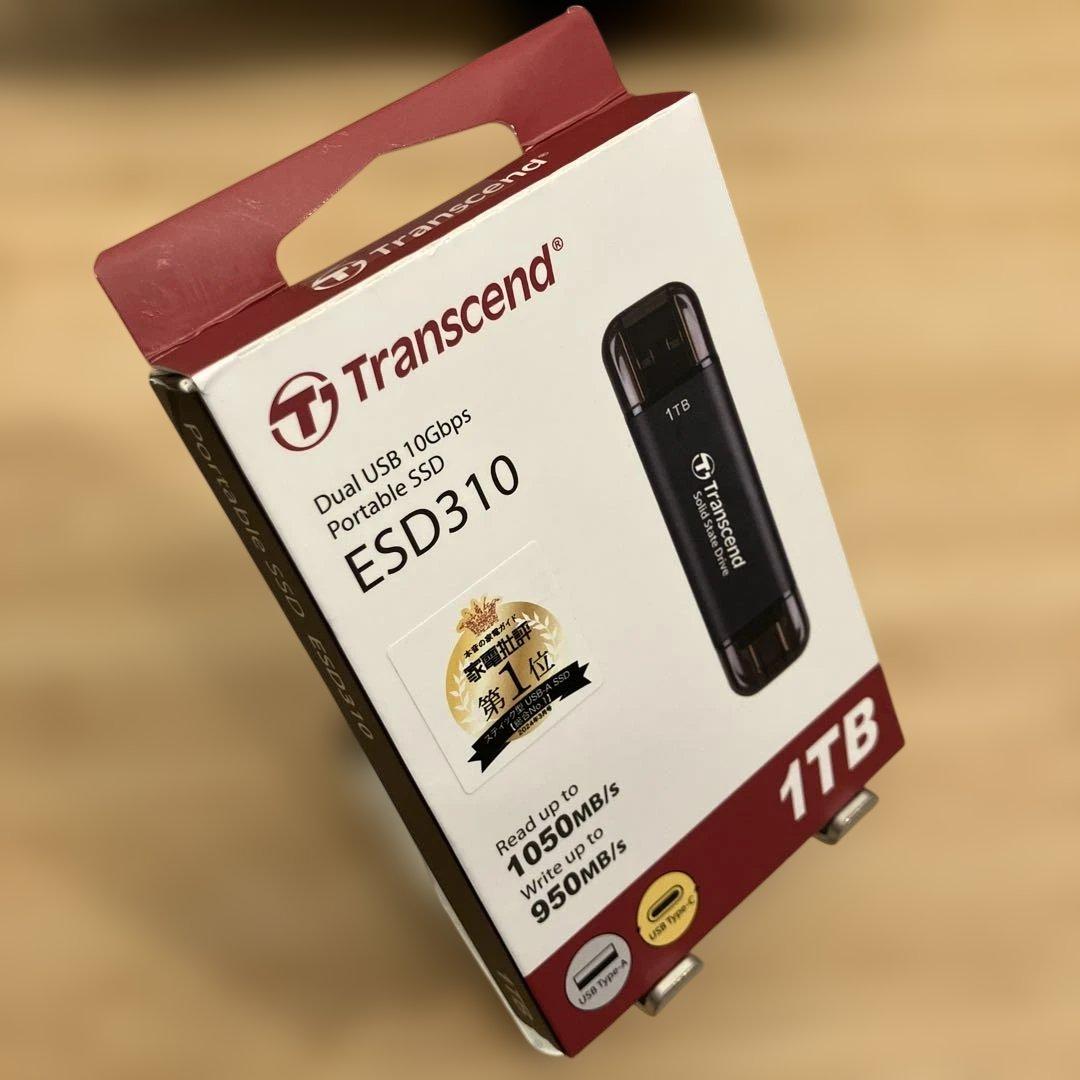 【新品未使用】Transcend ESD310 1TB ポータブルSSD