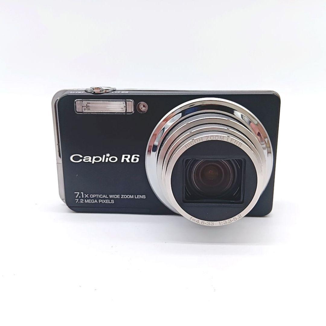 美品 RICOH CAPLIO R6 コンパクトデジタルカメラ ブラック