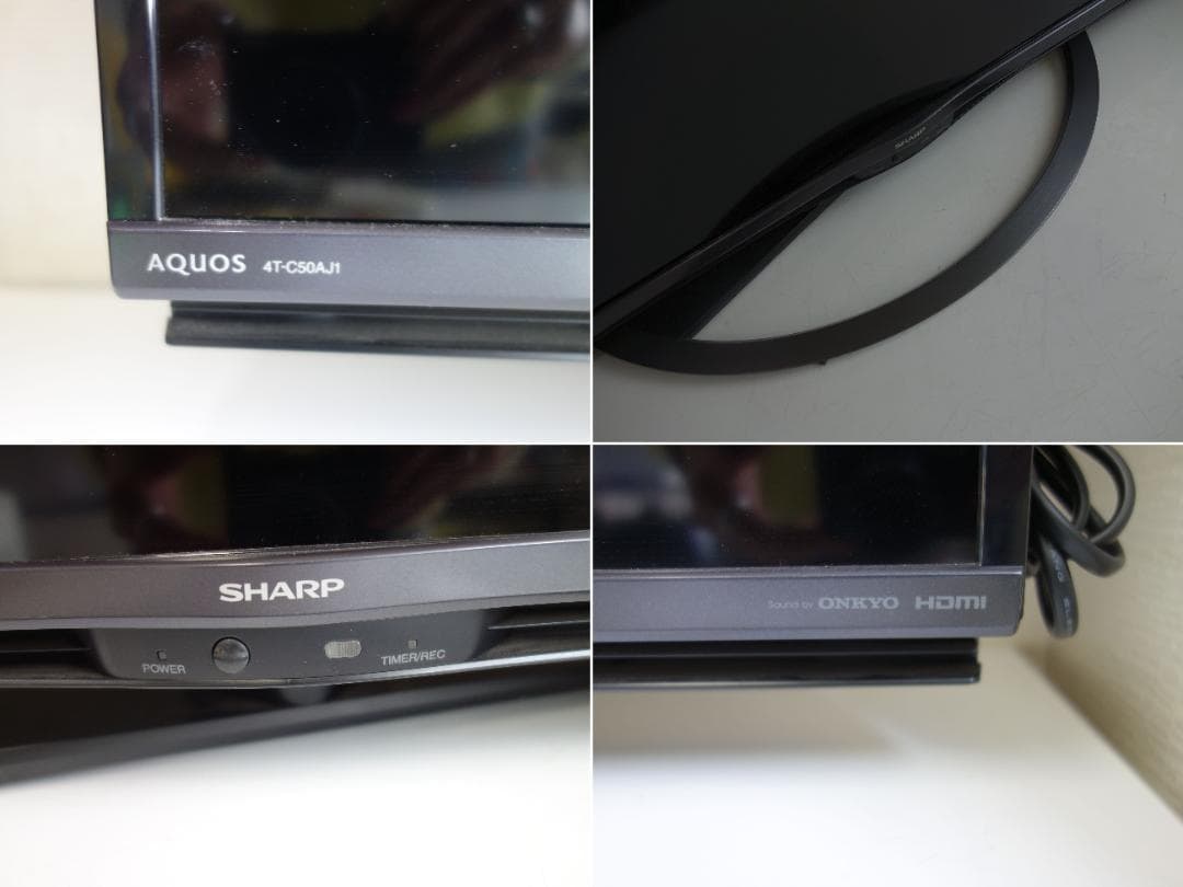 M▽シャープ 液晶テレビ 50インチ 4K スマート 無線LAN (35084)