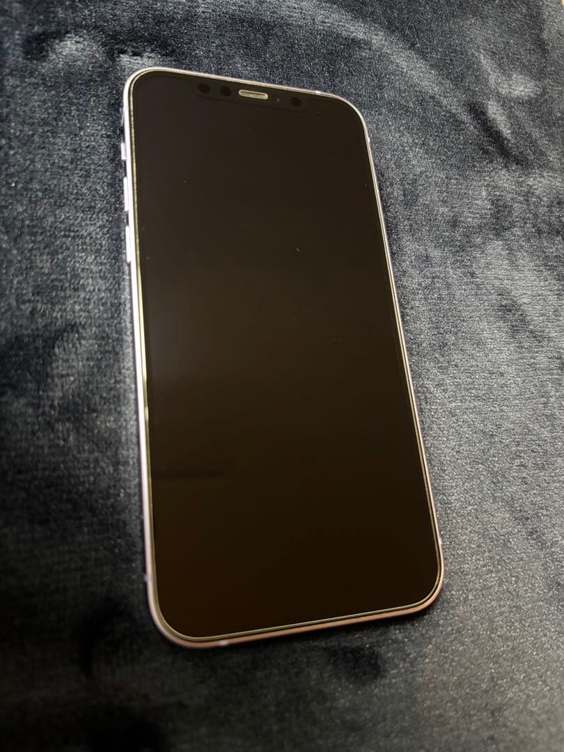 iPhone12 128GB パープル SIMフリー 本体 バッテリー74%