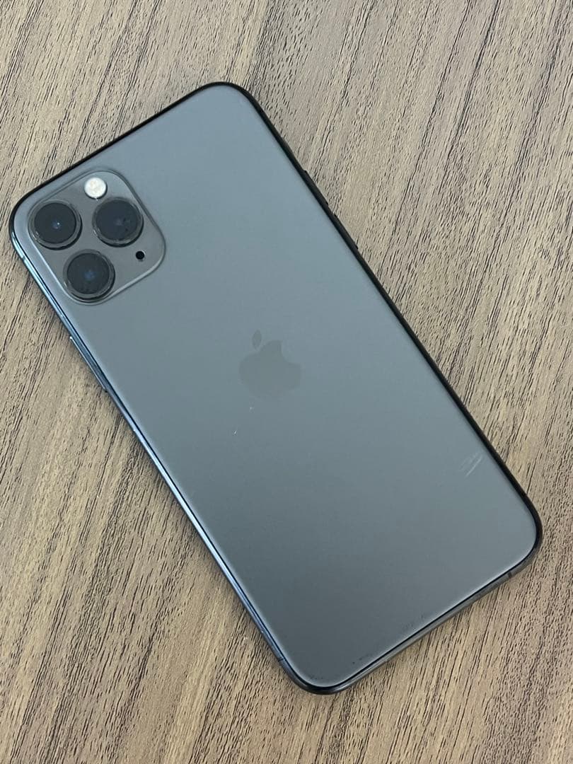 中古品 iPhone 11 Pro 256GB グレー バッテリー100%