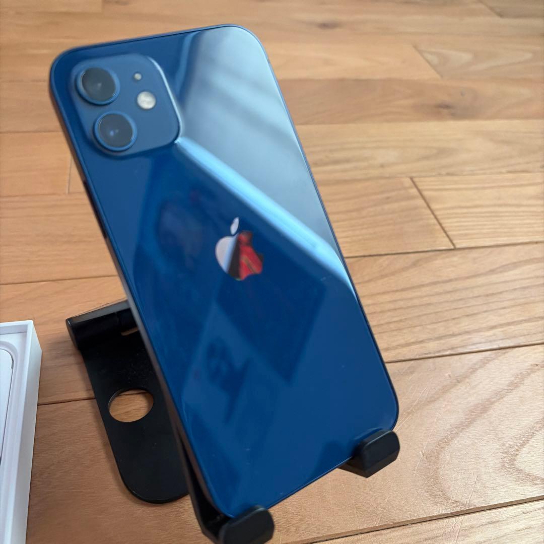 Apple iPhone 12 青色 本体　128gb