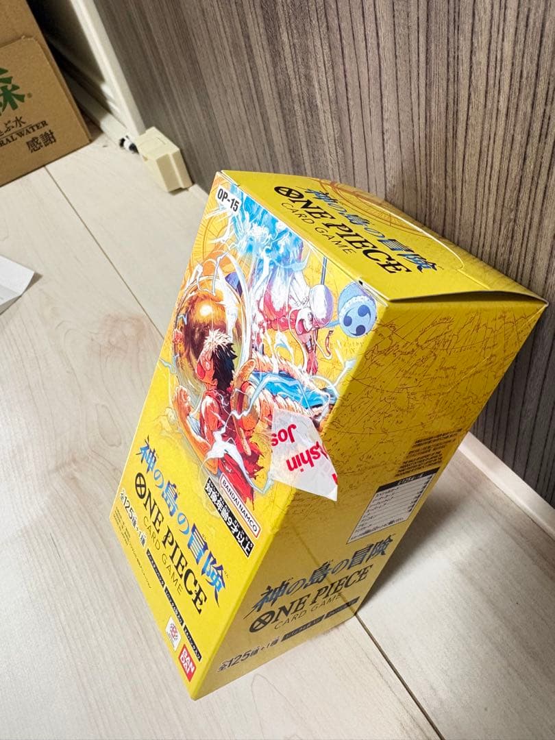 ワンピースCARD GAME 神の島の冒険 1ボックス テープ付き