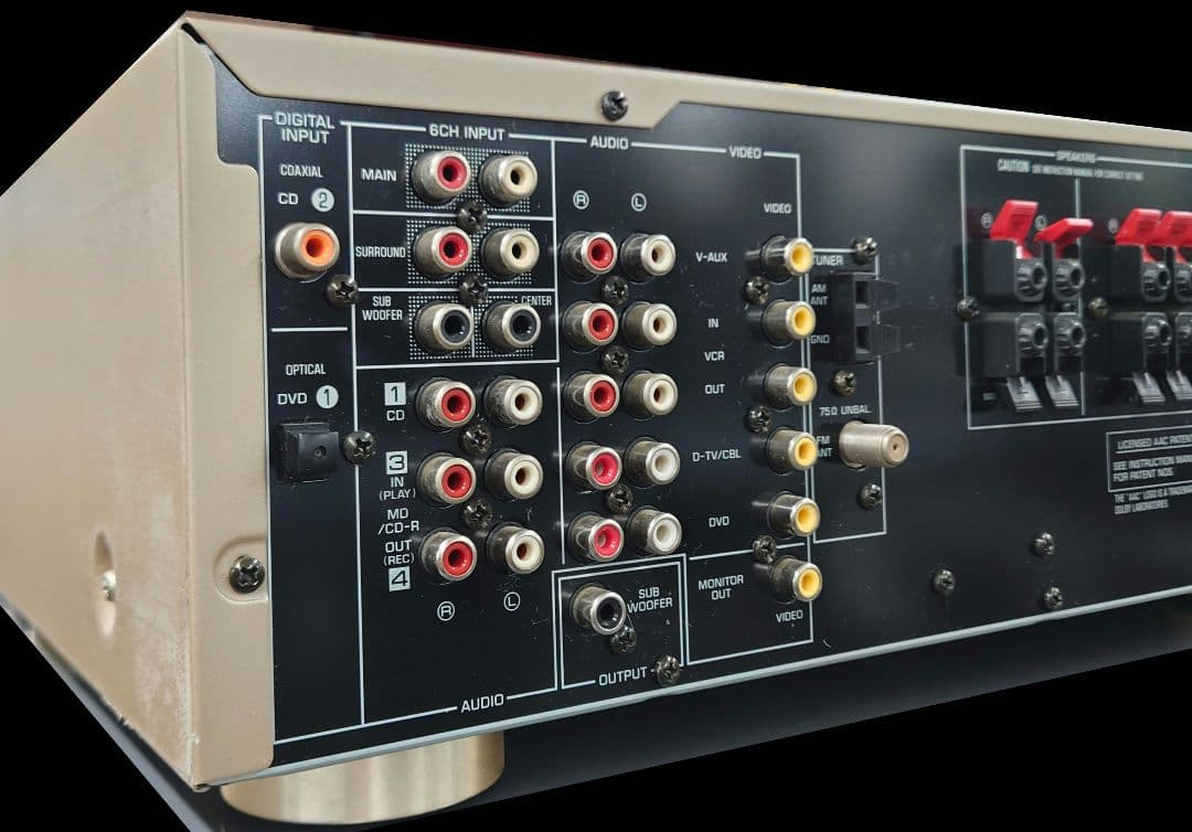 ■■【リモコン付】YAMAHA 　DSP-AX430 AVアンプ