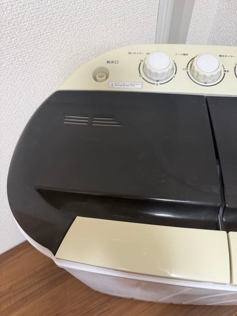 【良品】THANKO 小型ニ槽式洗濯機 2023製 STTWAMN3