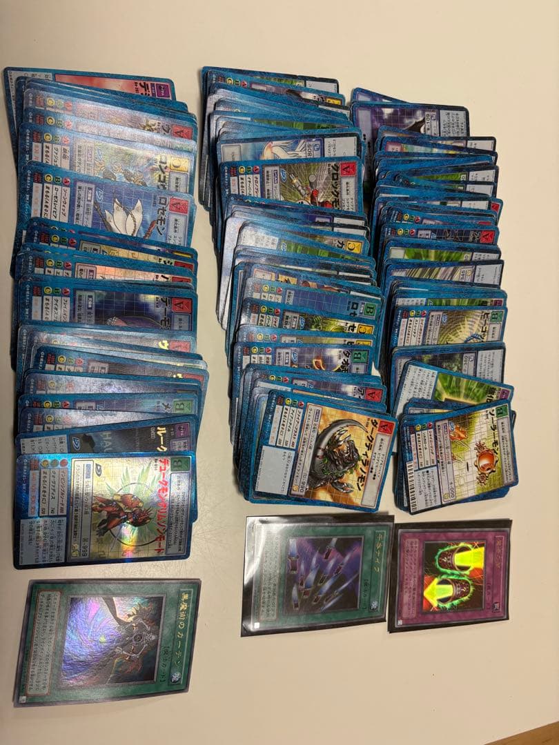ポケモン旧裏遊戯王ドラゴンボール　デジモン　ゲームボーイ　SDガン消しまとめ売り