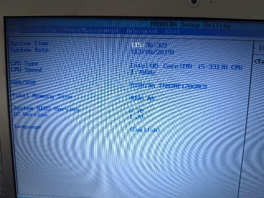 dynabook R632 i5/SSD120GB/軽量ノートPC