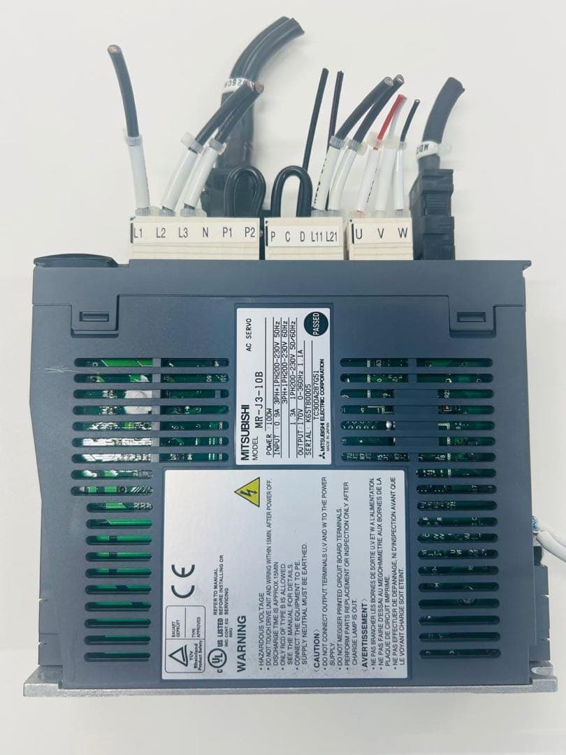MITSUBISHI AC SERVO MR-J3-10B サーボアンプ