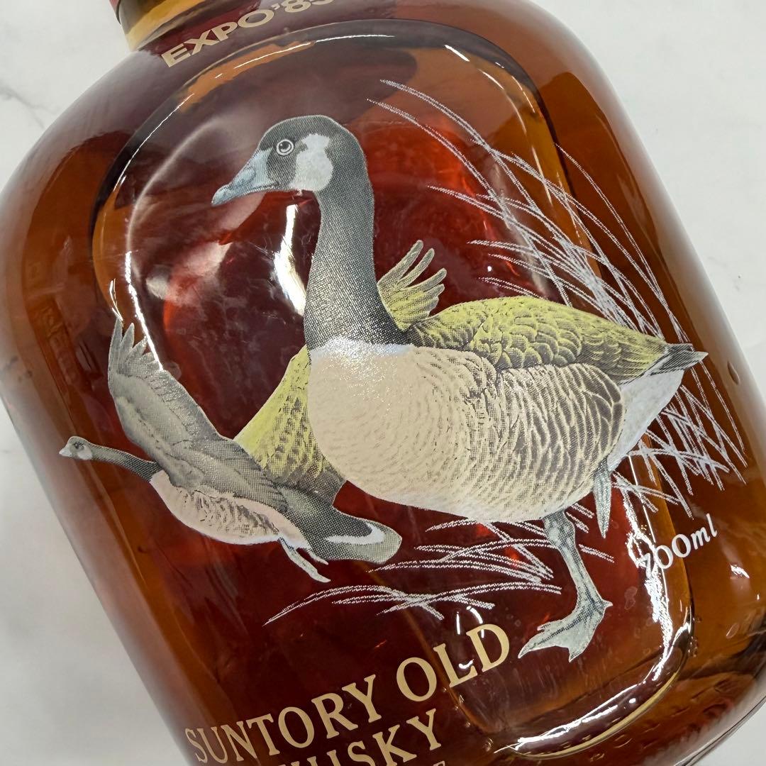 新品未開栓　SUNTORY サントリー　オールド　EXPO85 古酒　お酒