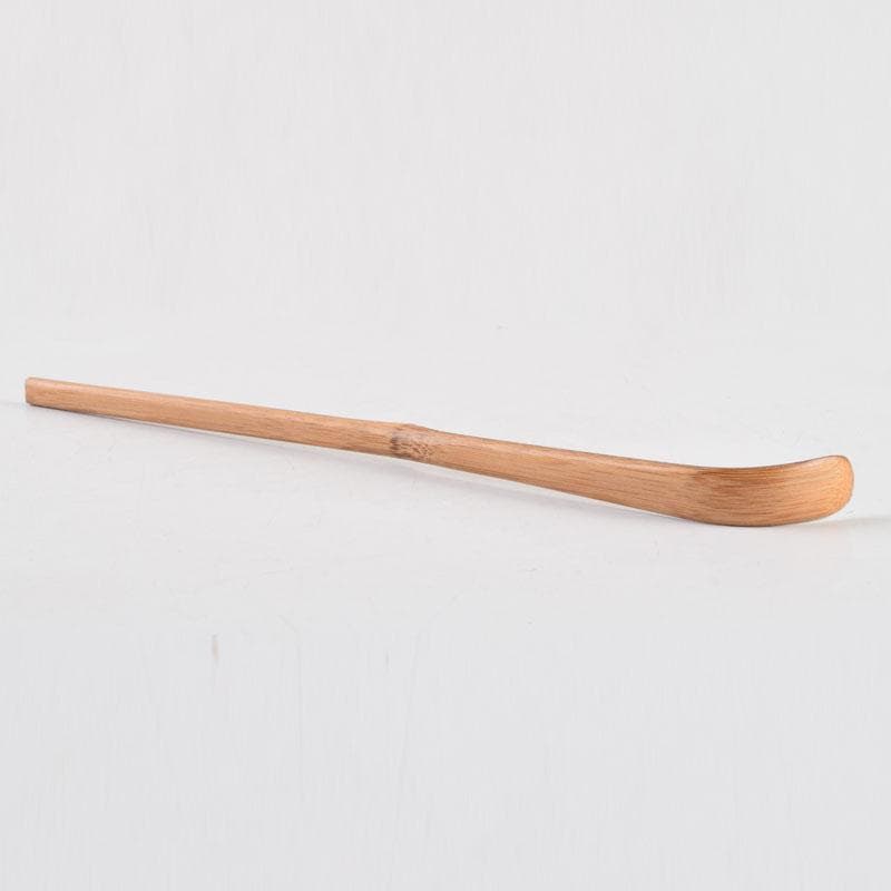 茶道具　竹篁作　茶杓　銘深山木　前大徳　小林太玄書付　共布共筒共箱　V　9073