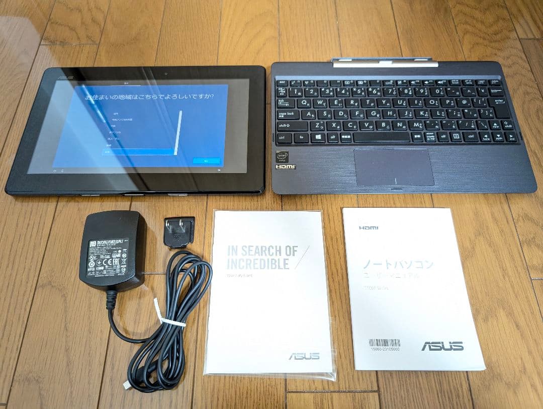 ASUS TransBook T100TA 2in1タブレットノートPC