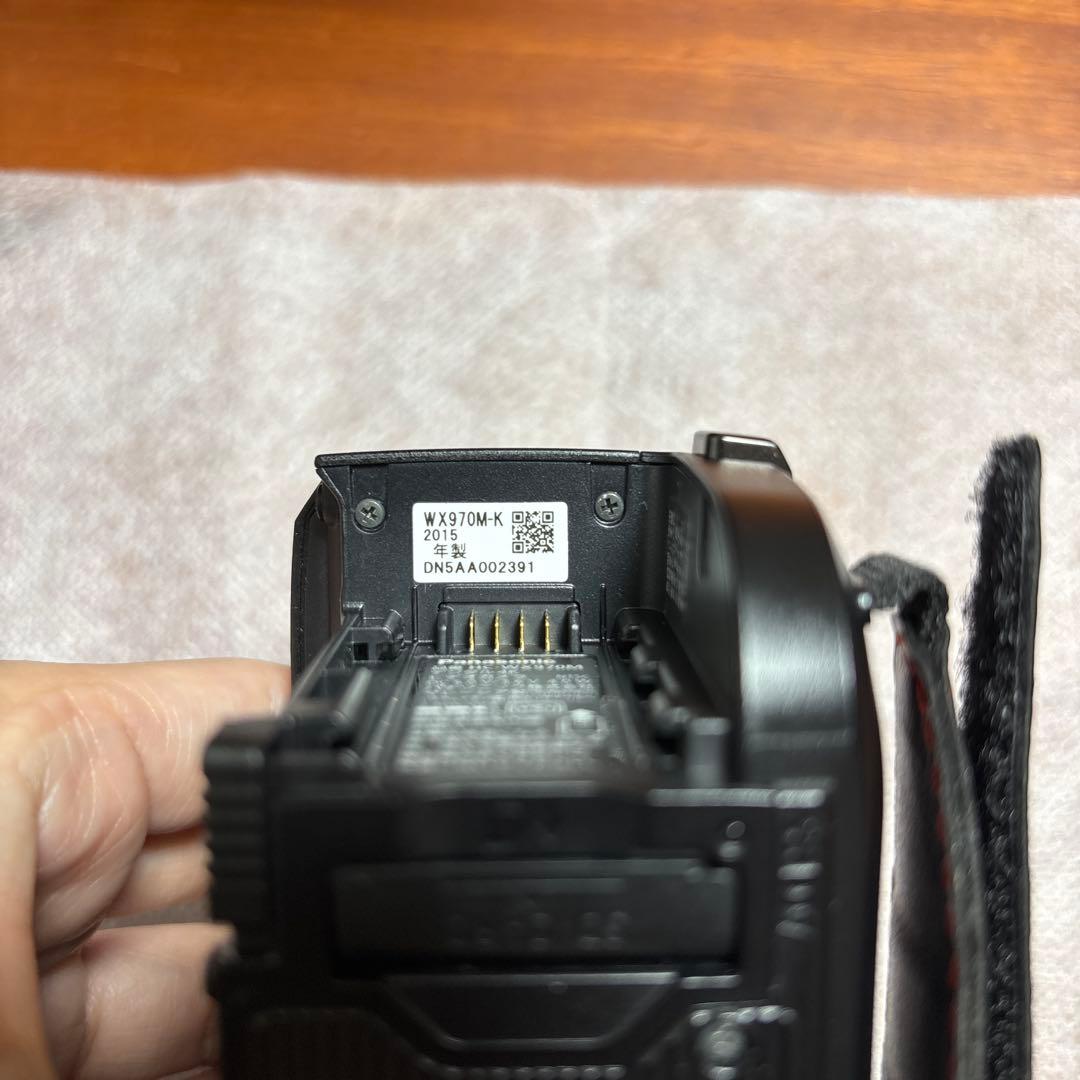 Panasonic HC-WX970M-K デジタル4Kビデオカメラ