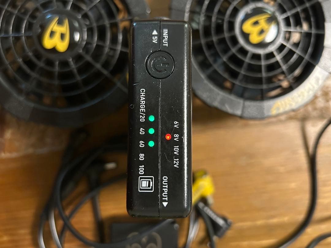 空調服 エアークラフト バートル 12V AC230 バッテリー&ファン