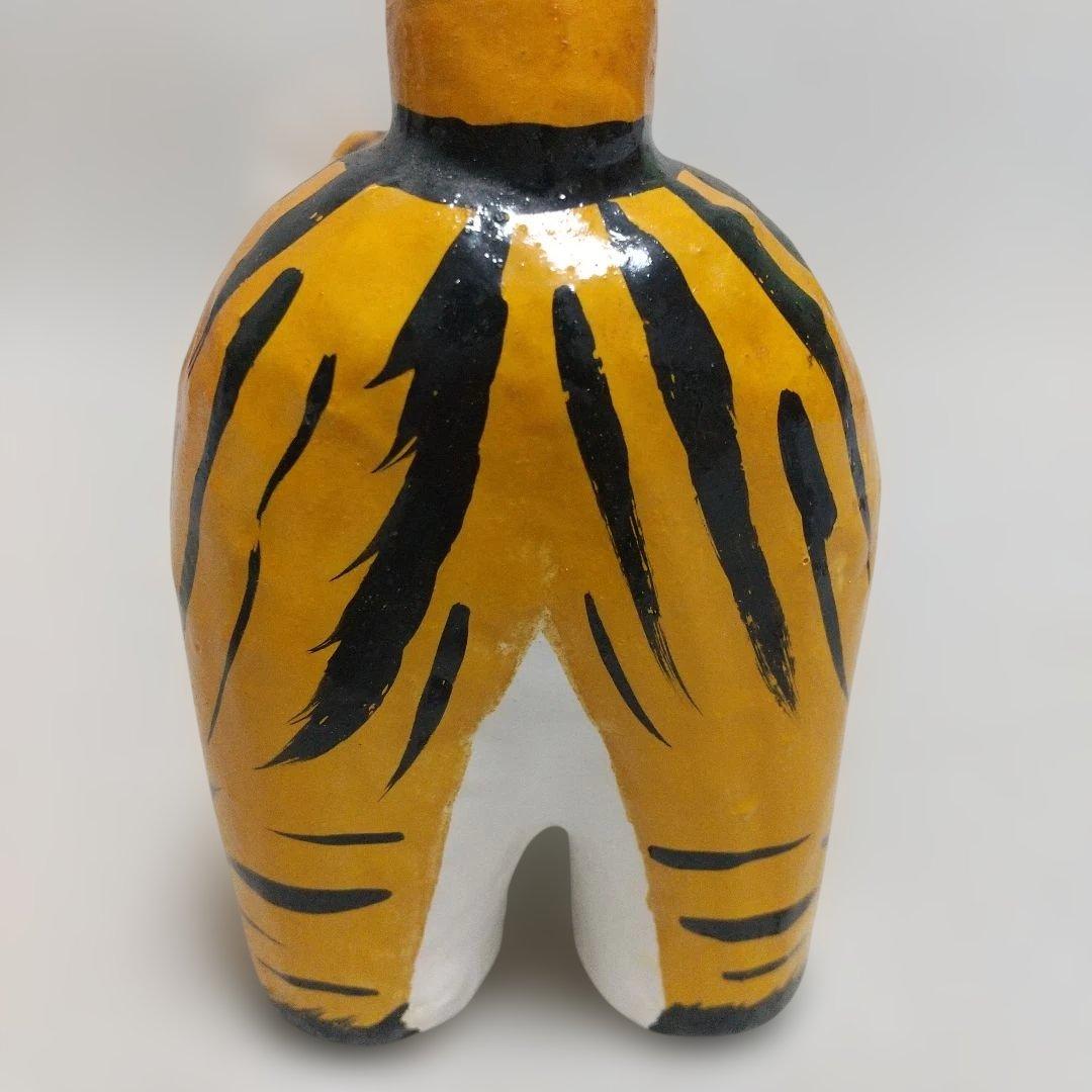 ガオー！大きな首振り虎（二橋加代作 浜松張子）29cm 郷土人形