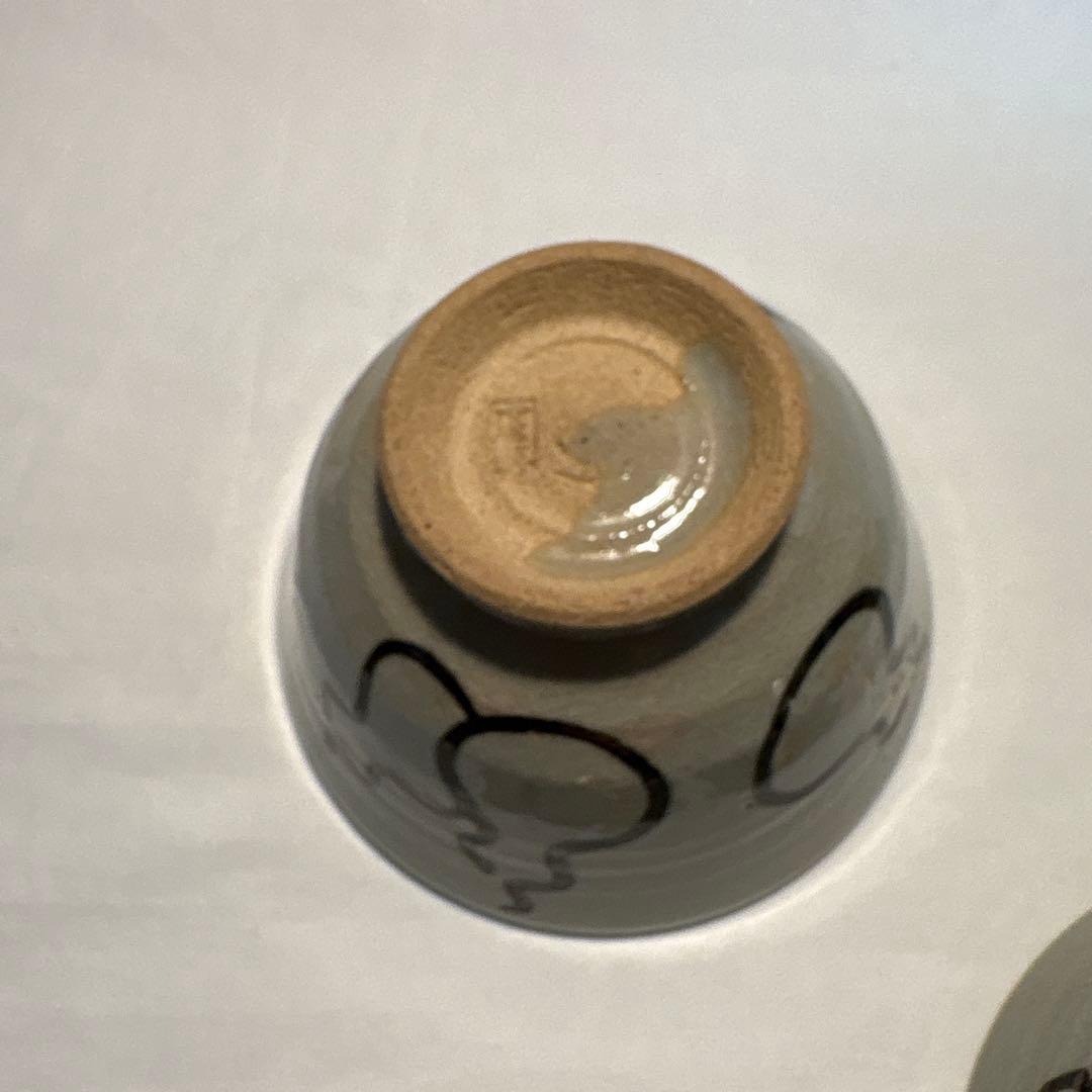 吉向焼 八代 吉向十三軒 上瓢 湯呑 5客揃 茶道具