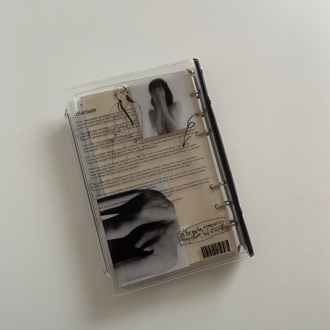 完売品　早い者勝ち　韓国　貯金　バインダー　カバー　diarium リフィル