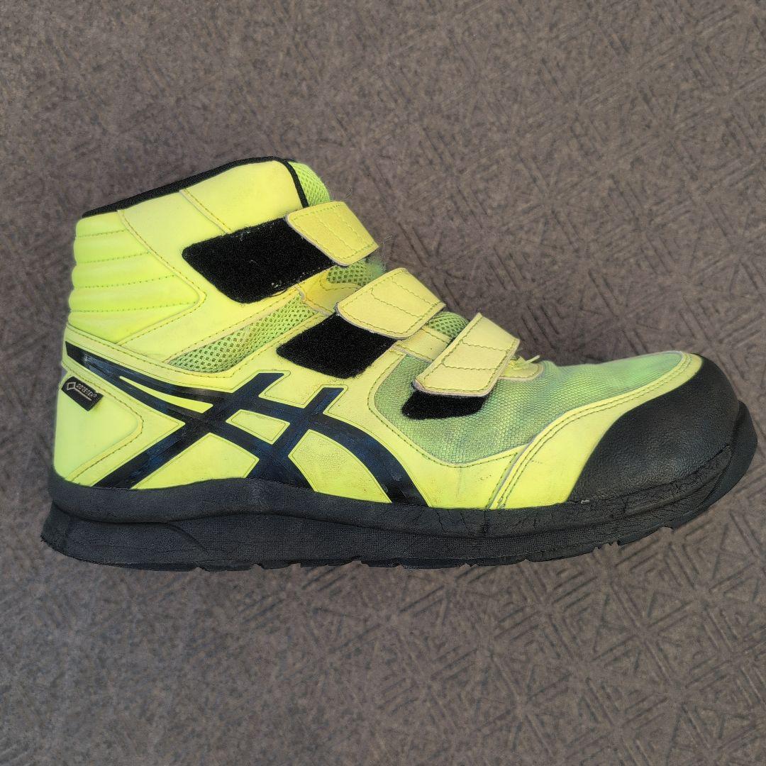 asics ハイカット　ゴアテックス　安全靴