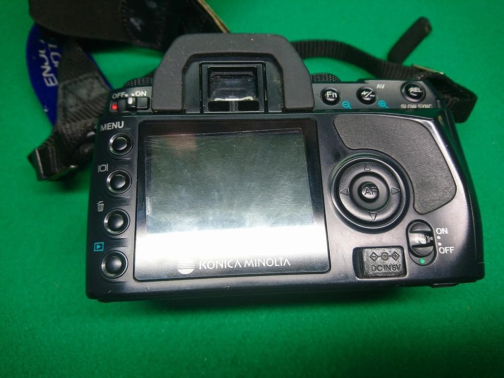 KONICA MINOLTA DG-5D 一眼中古品 レンズ3本付