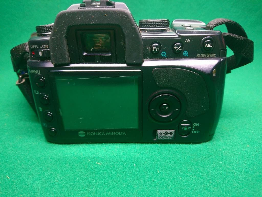 KONICA MINOLTA DG-5D 一眼中古品 レンズ3本付