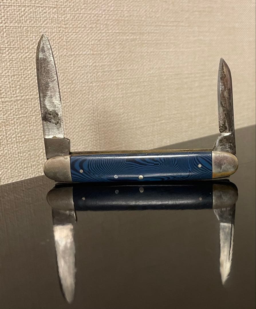 エアリアル　カトラリー株式会社　2枚刃 イコールエンド　アンティークナイフ