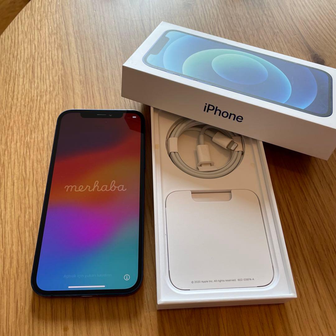 iPhone 12 本体 64GB ブルー