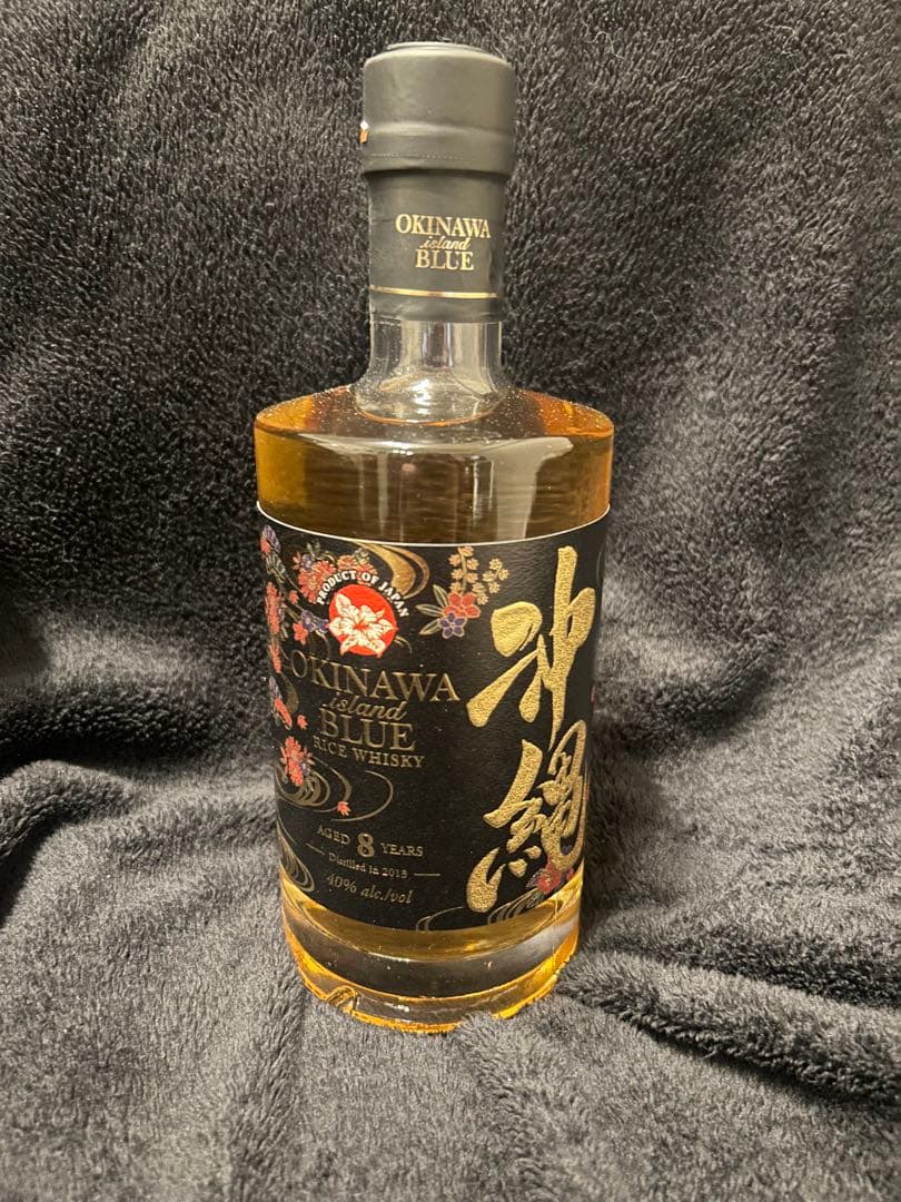 【限定】紅型ラベル OKINAWA BLUE 8年 ウイスキー