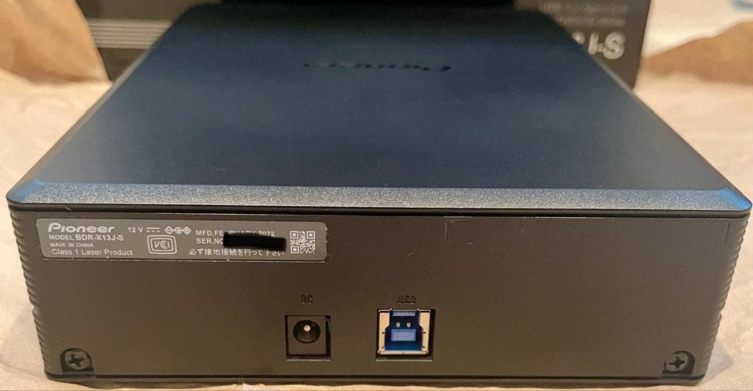 パイオニア Windows11対応 UHDBD再生対応 BDR-X13J-S