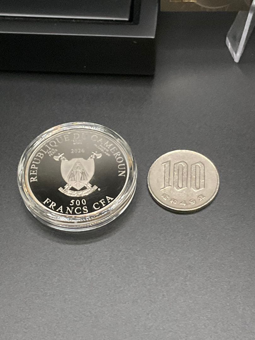 2026年カメルーン　午年　馬　1111枚限定発行　プルーフ銀貨
