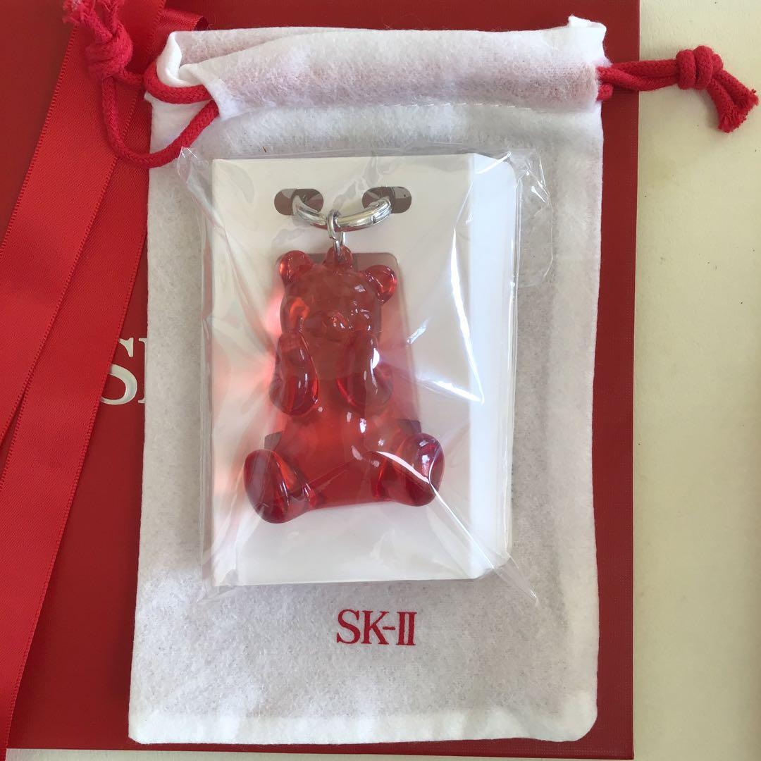 SK-IIフェイシャルトリートメントエッセンス75mlぴてくまキーホルダー