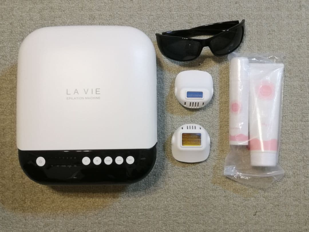 裸美 LAVIE ラヴィ IPL　光脱毛器 美顔カートリッジ おまけ付き