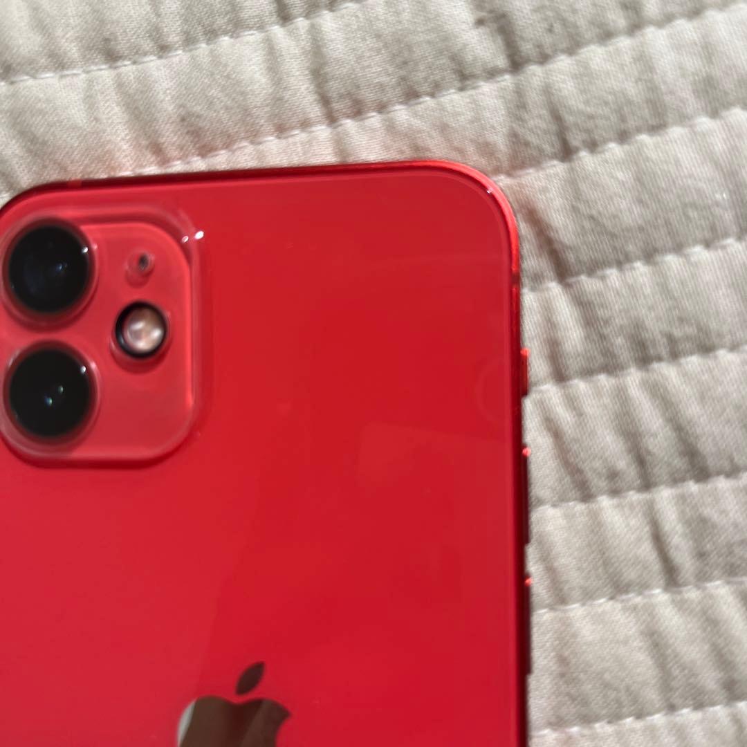 iPhone12mini 128GB レッド　Simフリー　バッテリー100%